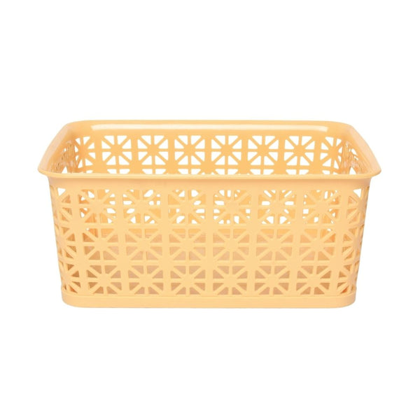 BASKET CUT OUT  YELLOW SMALL