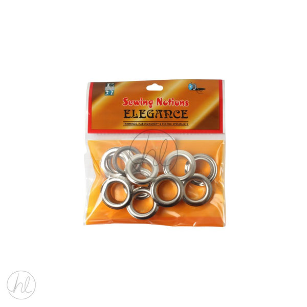 EYELIT WITH WASHER  SILVER FREE