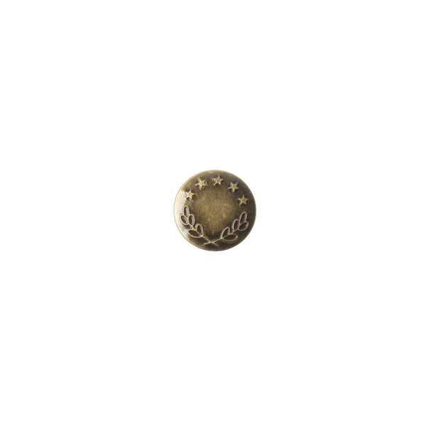 BUTTONS DENIM 16MM  GOLD 045-1735