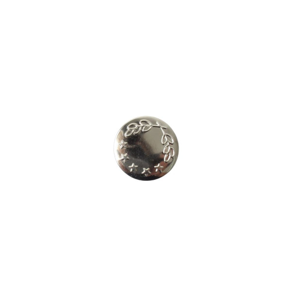 BUTTONS DENIM 16MM  SILVER 045-1735