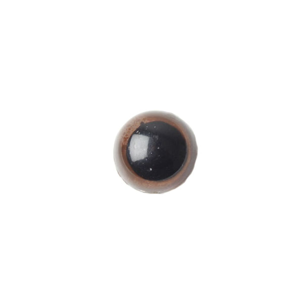 TEDDY BEAR EYES 10MM  BROWN FREE
