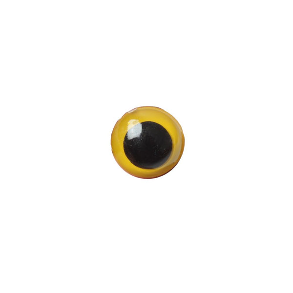 TEDDY BEAR EYES 18MM 1 YELLOW FREE