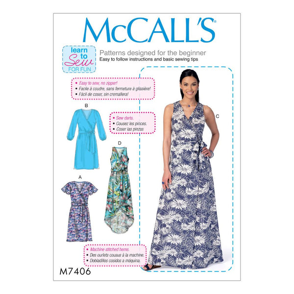 MCCALL'S PATTERNS M7406