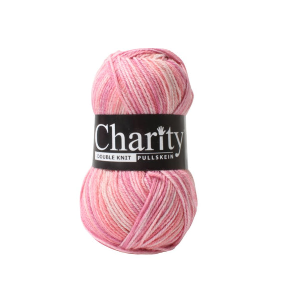CHARITY P/SKEIN PRINT D.K 100G BE MY VALENTINE 245