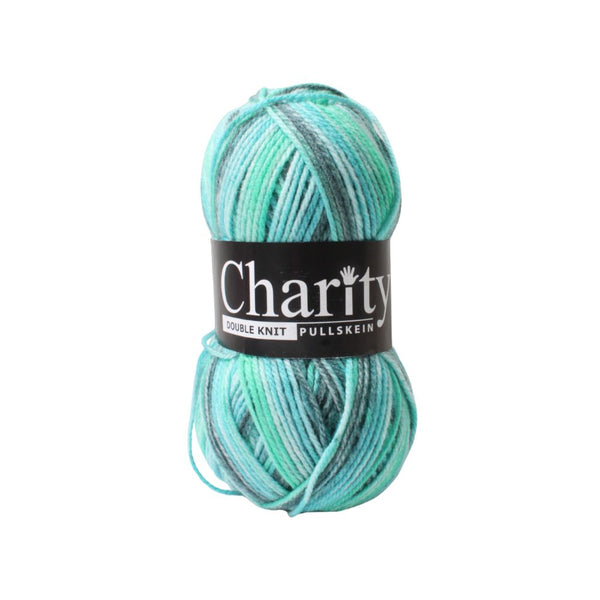 CHARITY P/SKEIN PRINT D.K 100G GOING GREEN 250