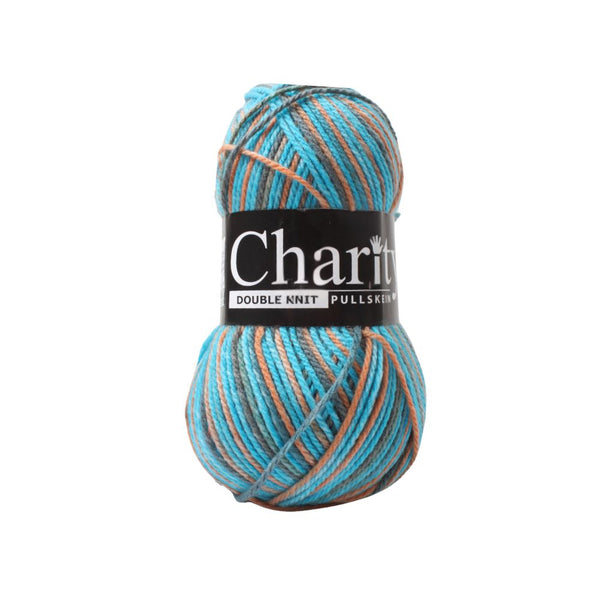 CHARITY P/SKEIN PRINT D.K 100G SEANAMARENA 316