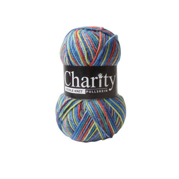 CHARITY P/SKEIN PRINT D.K 100G AFRICAN QUEEN FREE 315