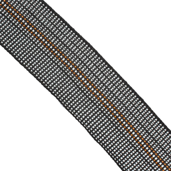 WEBBING ELASTIC 2 LINE  BLACK 034-245