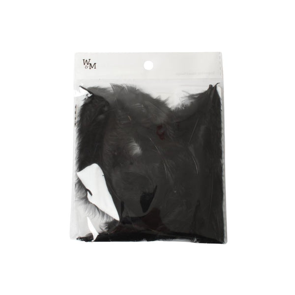FEATHERS TURKEY BLACK CB2767
