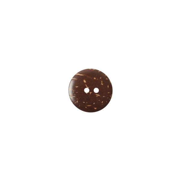 BUTTONS WOODEN 25MM BROWN FREE BUT009