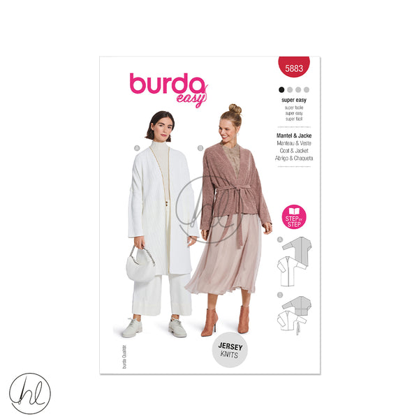 BURDA PATTERN (B5883) (RED)