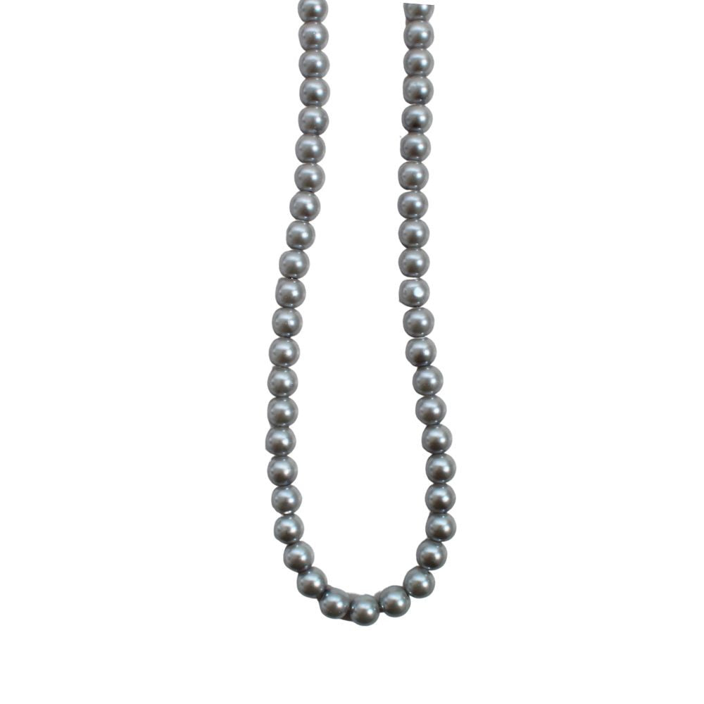 Pearl String Silver – Habby And Lace