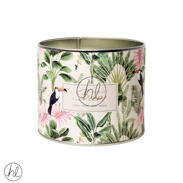 SCENTED BOUJEE CANDLE (CC5061020) (TROPICAL SCENE)
