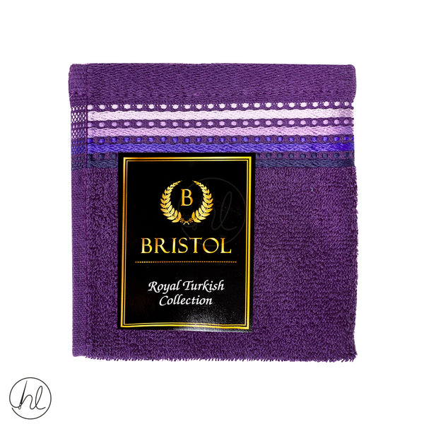 Bristol Royal Turkish (Face Cloth) (Purple) (30X30cm)