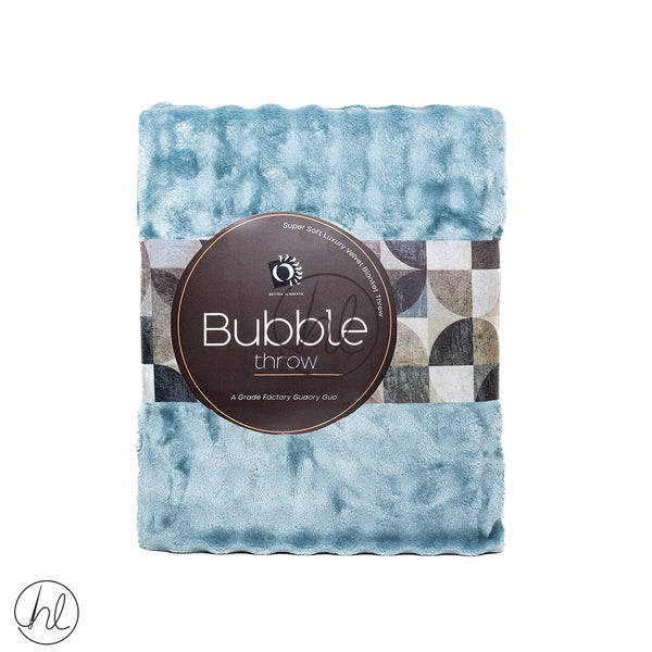 Bubble Throw (Assorted) (Blue) (180x200cm)