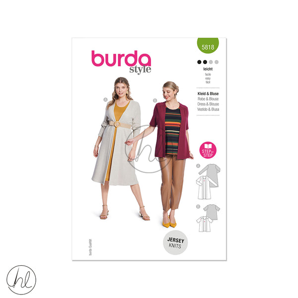 Burda Pattern B5818