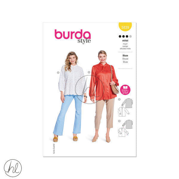 Burda Pattern  B5839