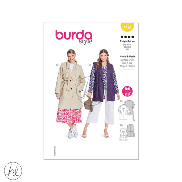 Burda Pattern B5840