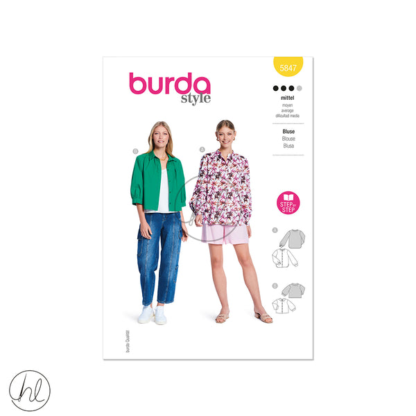 Burda Pattern B5847