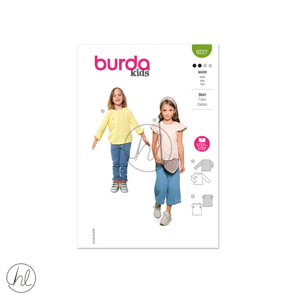 Burda Pattern  B9227