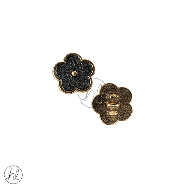 Buttons Fancy 0.55 H13-324 550 Blk/Gold