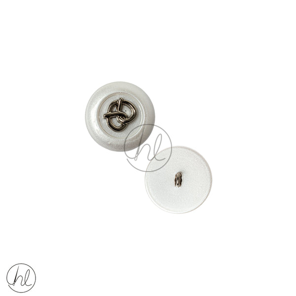 Buttons Fancy 0.55 H13-364 550 Silv/Wht Free