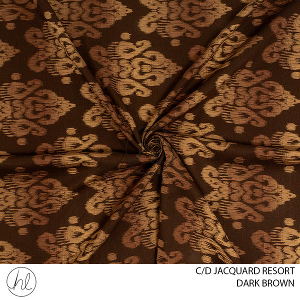 C/D Jacquard Resort (10 CP) (280cm) (Dark Brown)