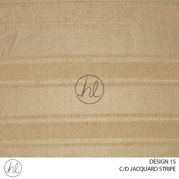 C/D Jacquard Stripe (275)(280cm)(Cream)