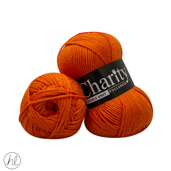 Charity Pullskien Double Knit 100G BURNT ORANGE 098