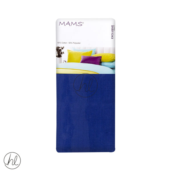 Polycotton Flat Sheet (LS) (Royal) (Queen)