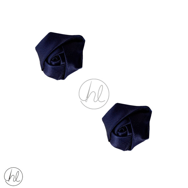 FLOWERS FANCY	(4CMX4CM)	(NAVY)