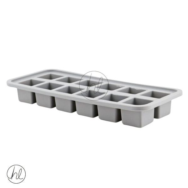 Ice Cube Tray Silicone Grey