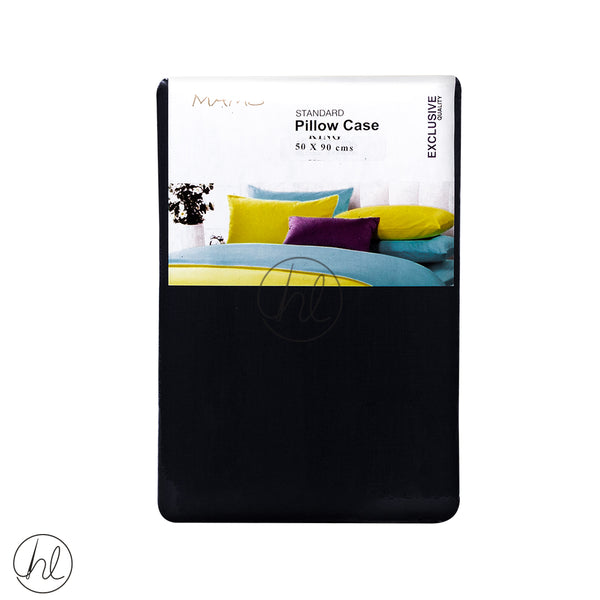 Standard King Pillow Cases (LP) (Black) (50x90cm)