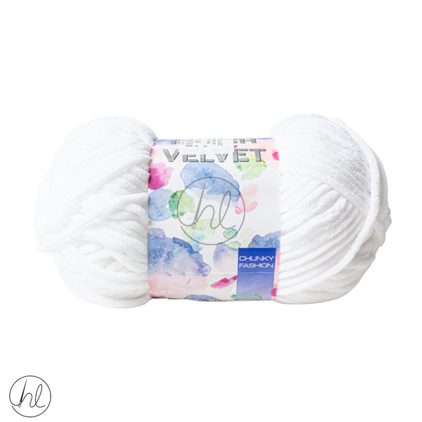 Kismet Plush Velvet  (100G)	(WHITE)