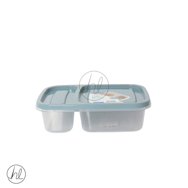 Lunchbox 2 Div Duck Egg free