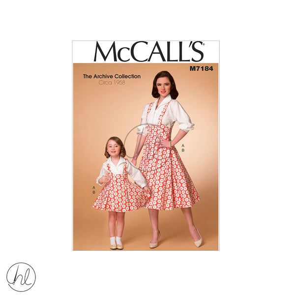 MCCALL'S PATTERN (M7184)