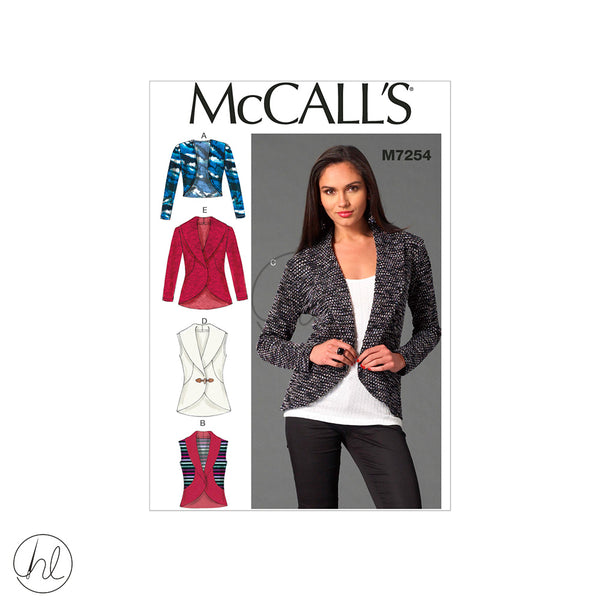 MCCALL'S PATTERN (M7254)