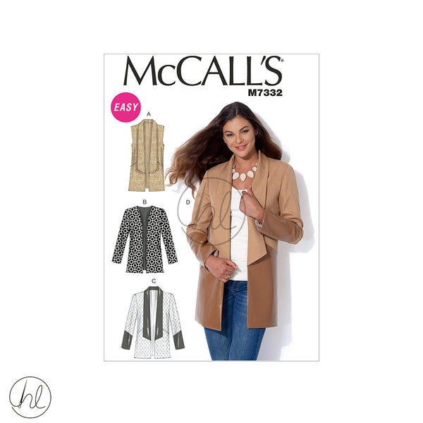 MCCALL'S PATTERNS (M7332)