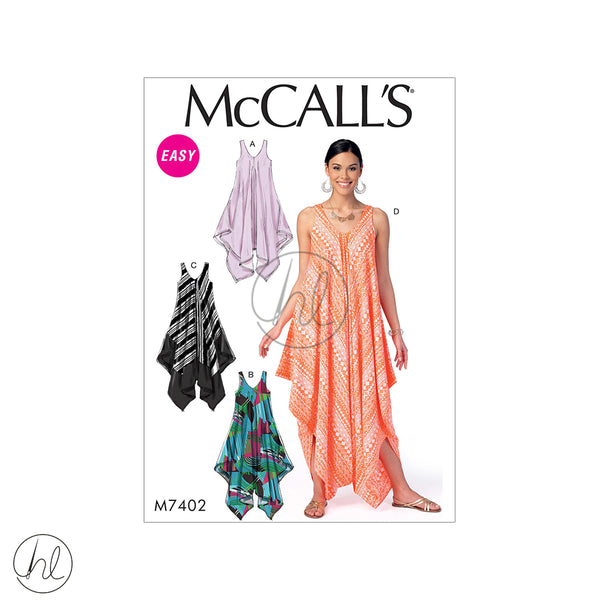 MCCALL'S PATTERNS (M7402)