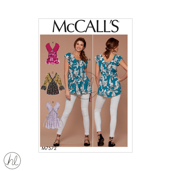 MCCALL'S PATTERNS (M7572)