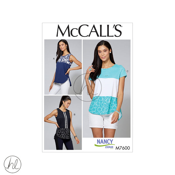 MCCALL'S PATTERNS (M7600)