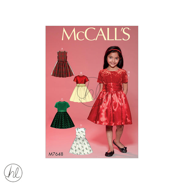 MCCALL'S PATTERNS (M7648)