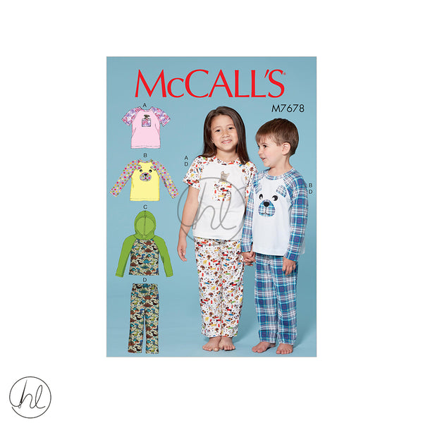 MCCALL'S PATTERNS (M7678)