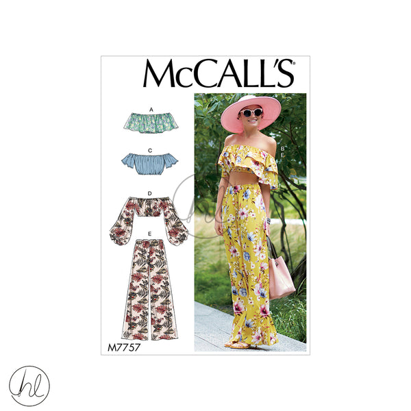 MCCALL'S PATTERNS M7757