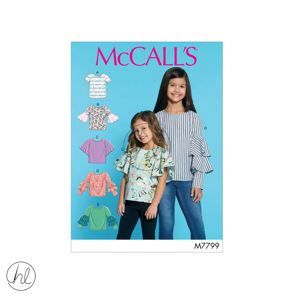 MCCALL'S PATTERNS M7799