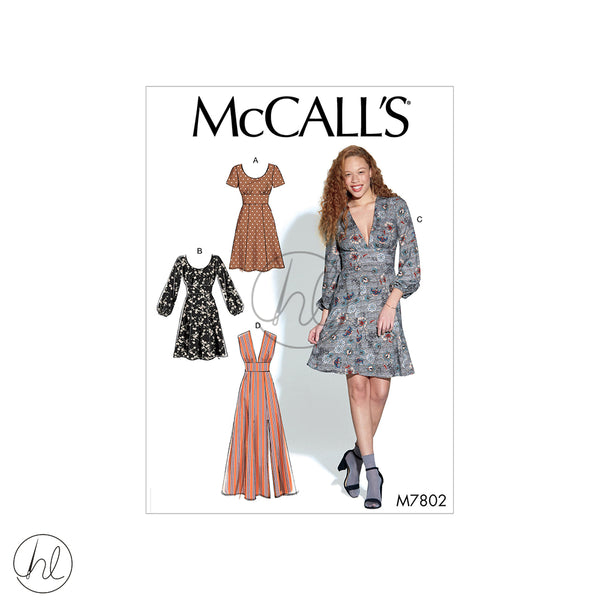 MCCALL'S PATTERNS M7802