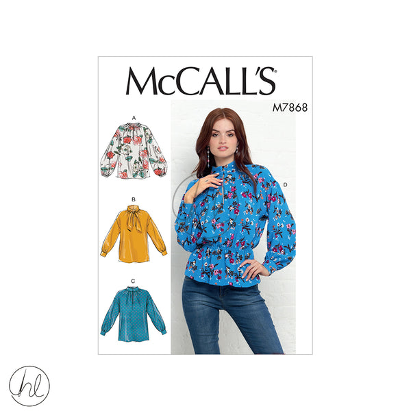 MCCALL'S PATTERNS M7868