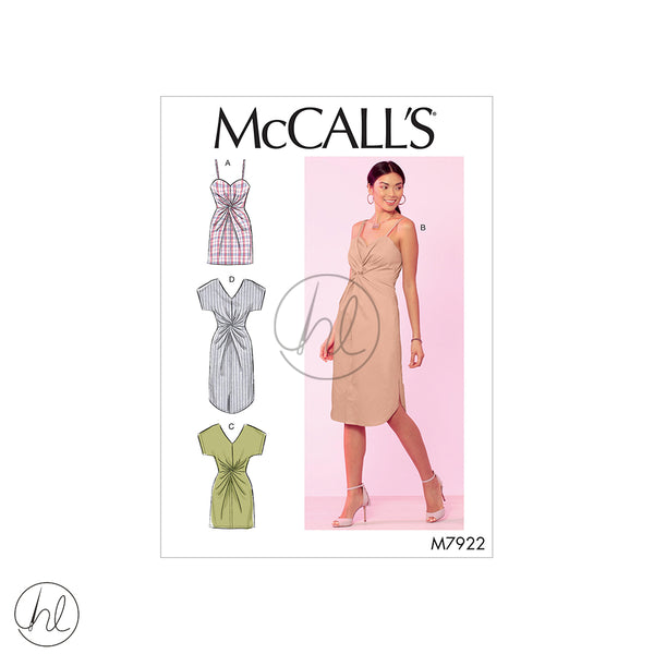 MCCALL'S PATTERNS M7922