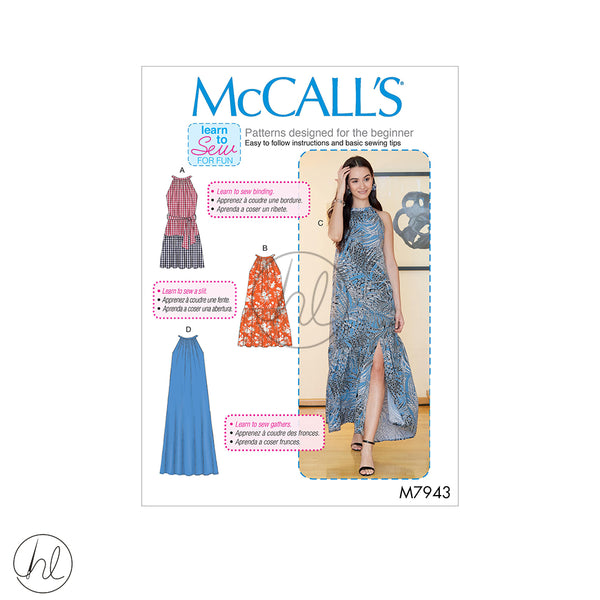 MCCALL'S PATTERNS M7943