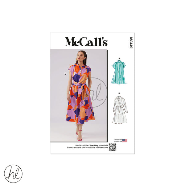 MCCALL'S PATTERN 	M8449